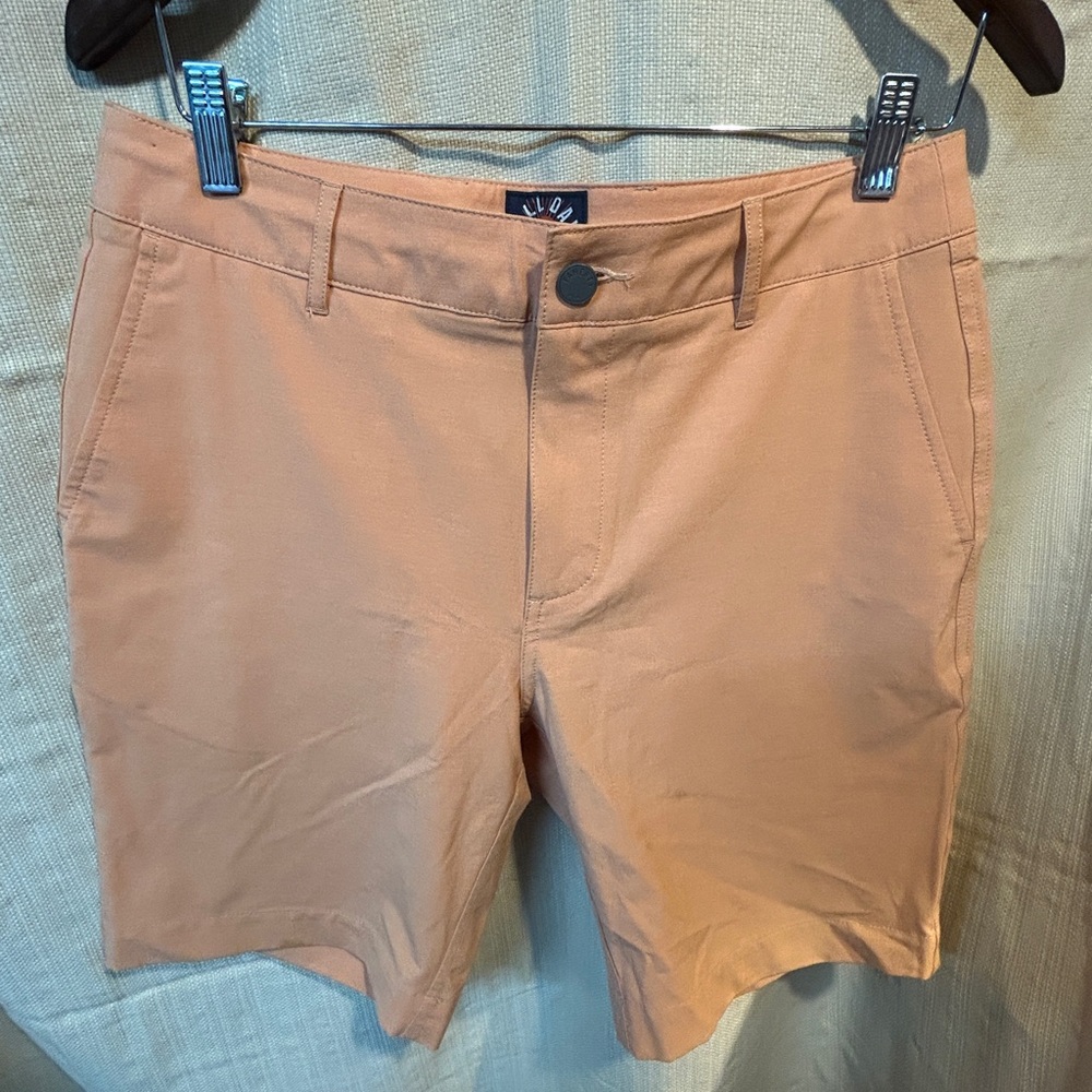 Faherty Men's Orange Athletic Shorts